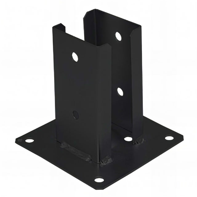 Pied de poteau carré 150x150 au meilleur prix Leroy Merlin