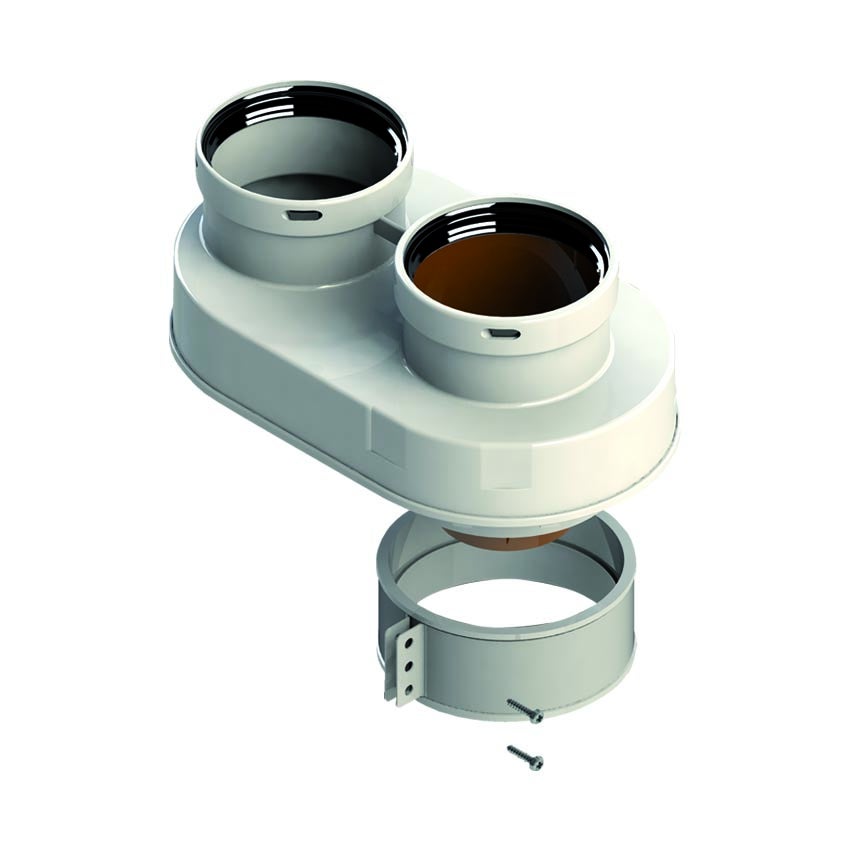 Divisor de aspiración/descarga de polipropileno DN80 Ø 80 | Leroy Merlin