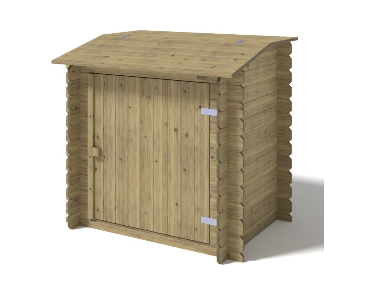 Szafka ogrodowa basenowa na osprzęt ALTANKA 1,20x0,89 m H.1,13 m, drewniana, impregnowana, SZA7, 1szt.