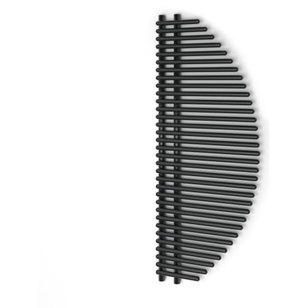 Grzejnik łazienkowy 50x125cm drabinka dekoracyjny antracyt/czarny Warmtec Circulo
