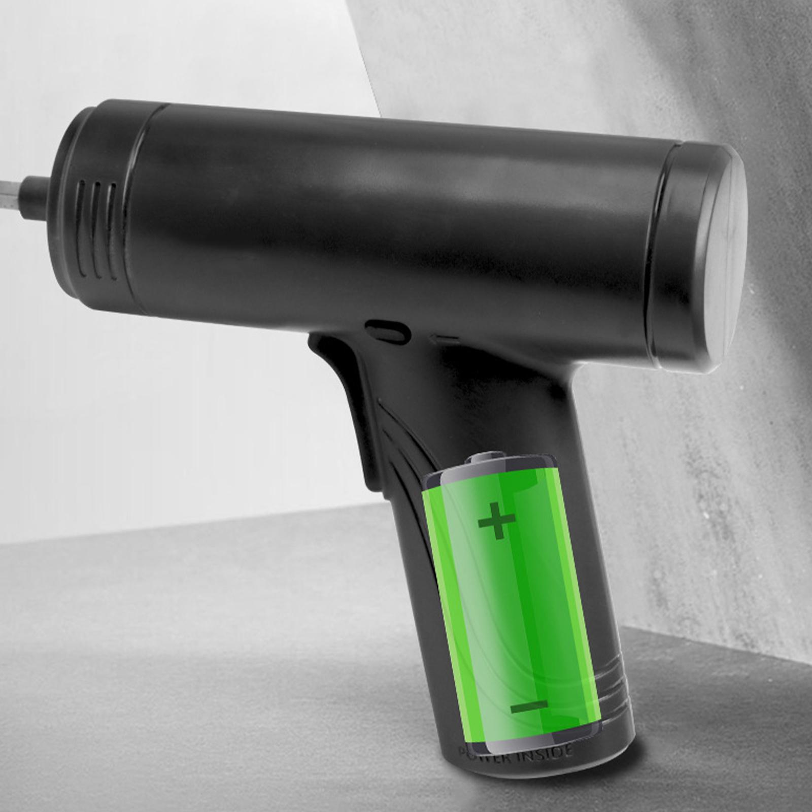 Tournevis électrique sans fil 3,7V 1500mAh avec LED, mini perceuse rechargeable + 10 embouts, poignée pistolet - 4