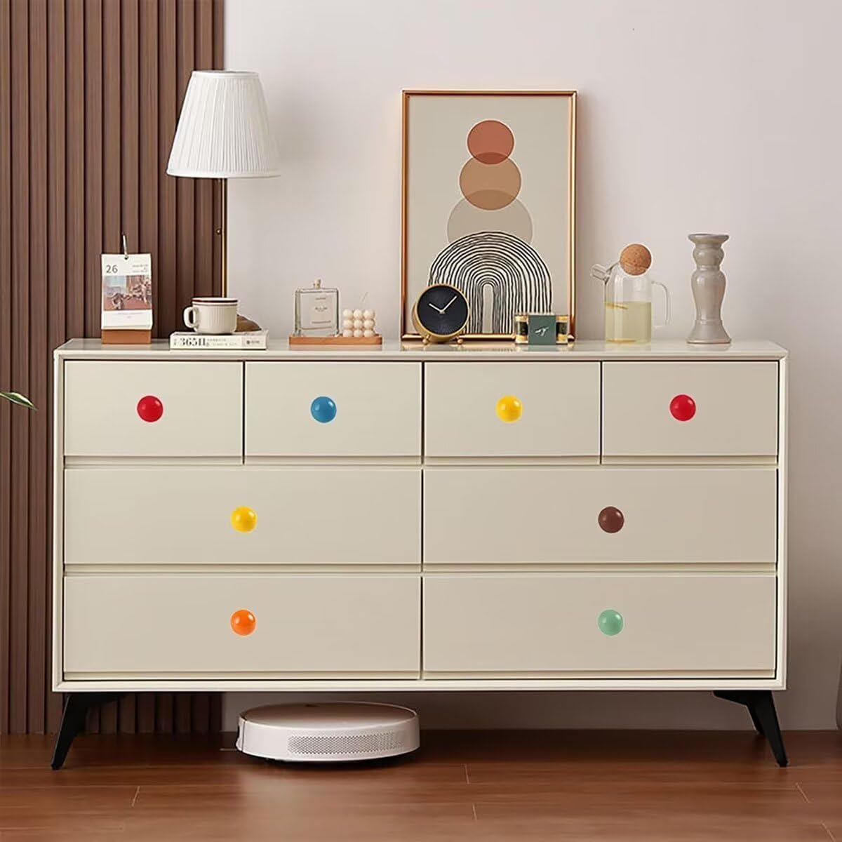 Lntyq Lot De 10 Poignées De Porte De Tiroir En Bronze Vintage, Bouton