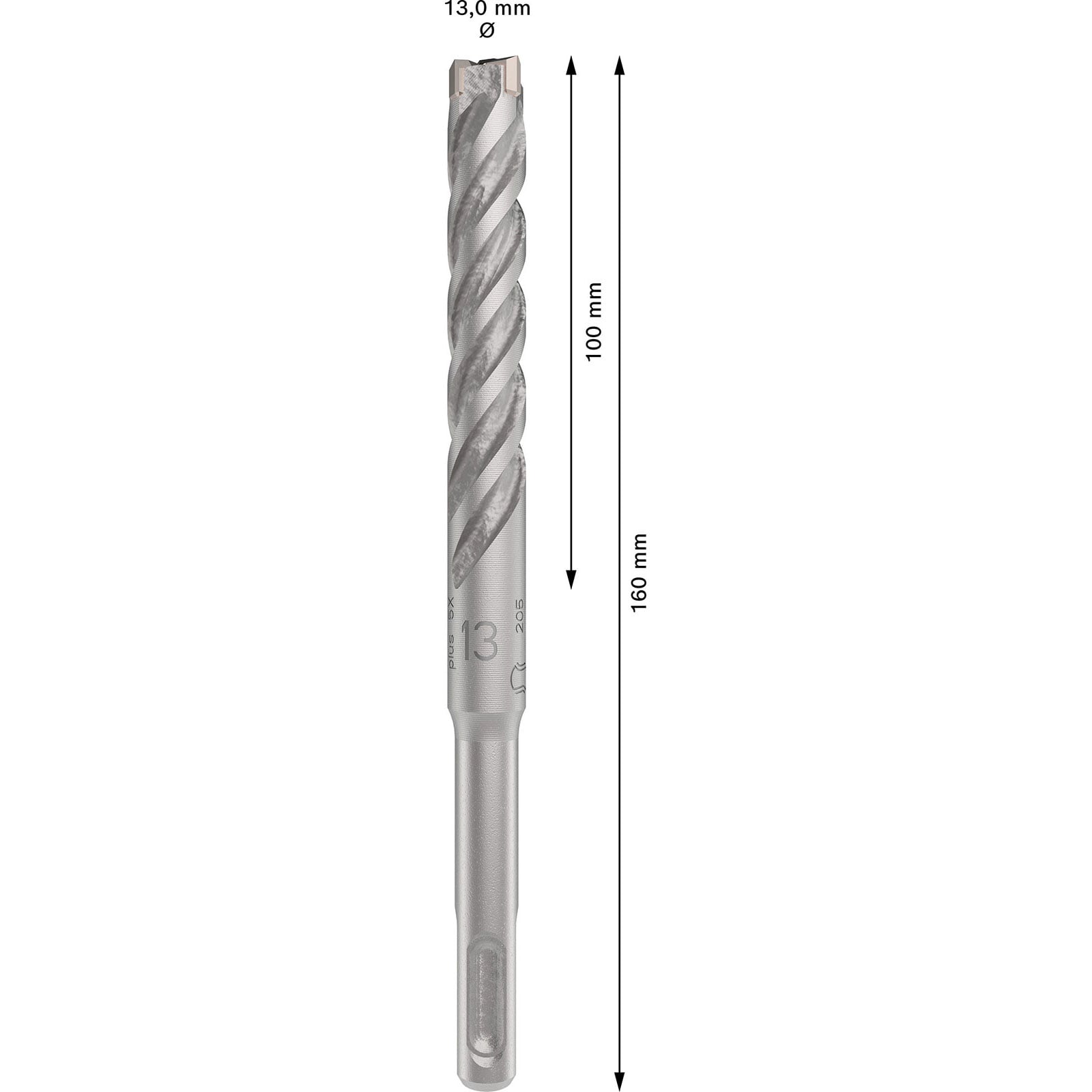 Broca SDS plus-5x: 13 x 100 x 160 | Leroy Merlin