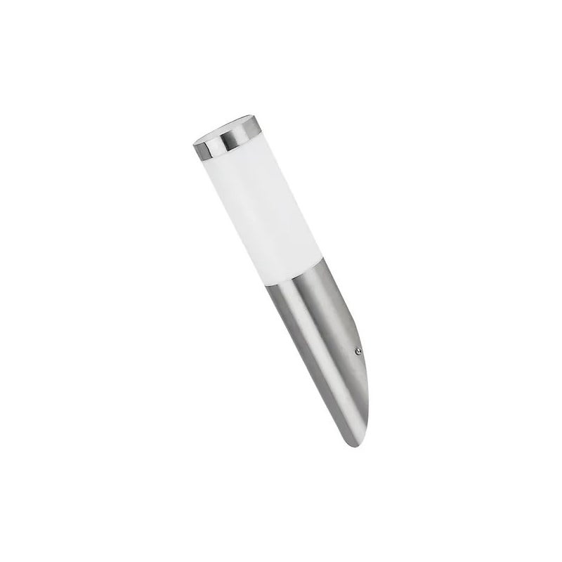 Kinkiet zewnętrzny Inox torch chrom satyna 1xE27x25W wym:38x7,6x18cm IP44 Rabalux