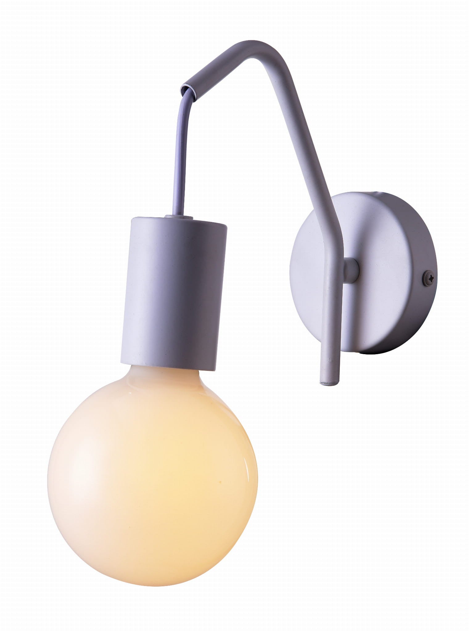 Kinkiet ścienny Basso biały 1xE27x40W wym: 19 x 18 x 8 cm metal IP20 Candellux