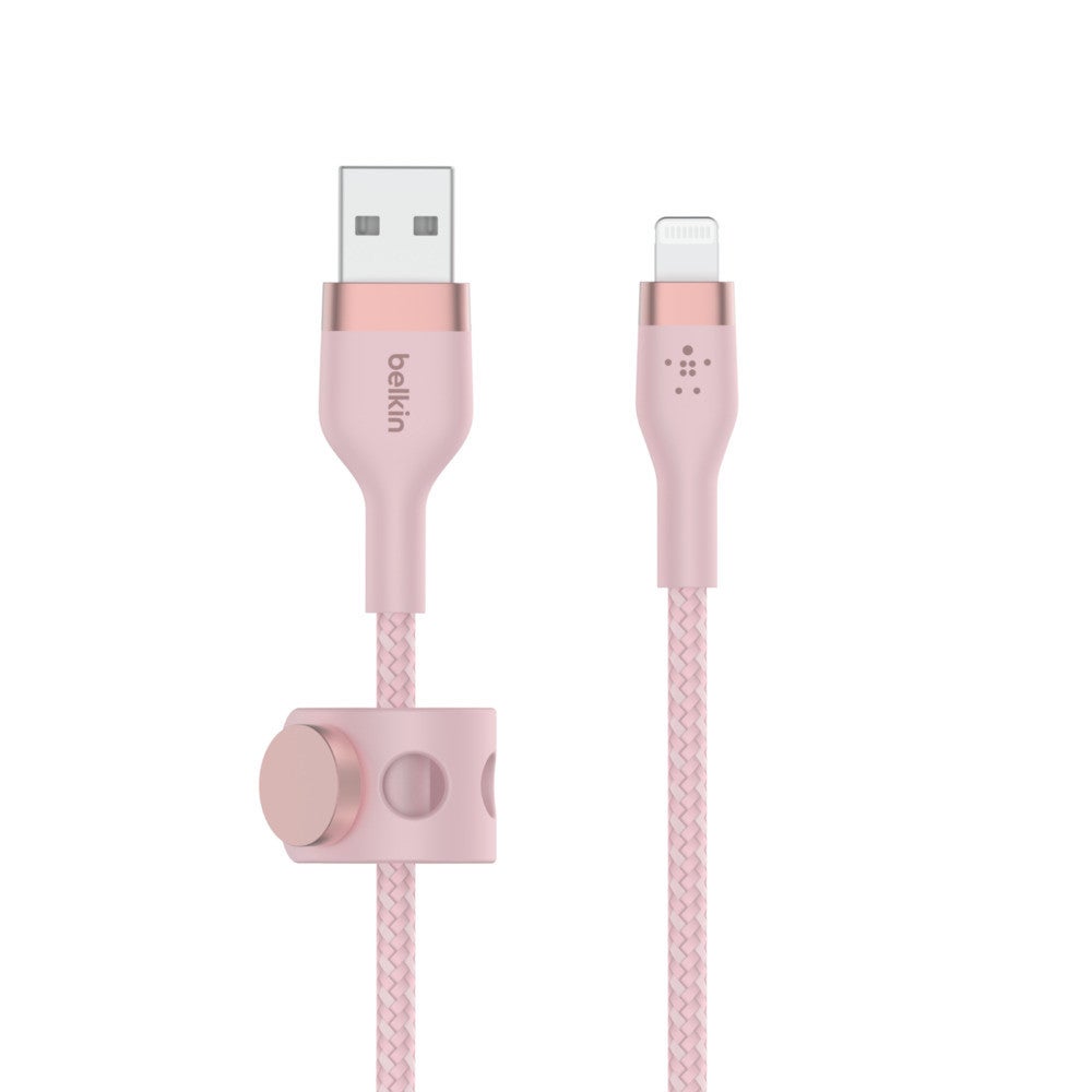 I-Blason Cavo Lightning IPhone Certificato MFI 0,9 M – Ricarica E Sincronizzazione, Guscio In Alluminio, Colore Oro Rosa - 2