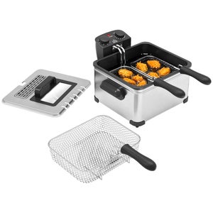 Panier à Frites En Acier Inoxydable 20 Cm - Avec Longue Poignée Pour Friture Et Égouttage