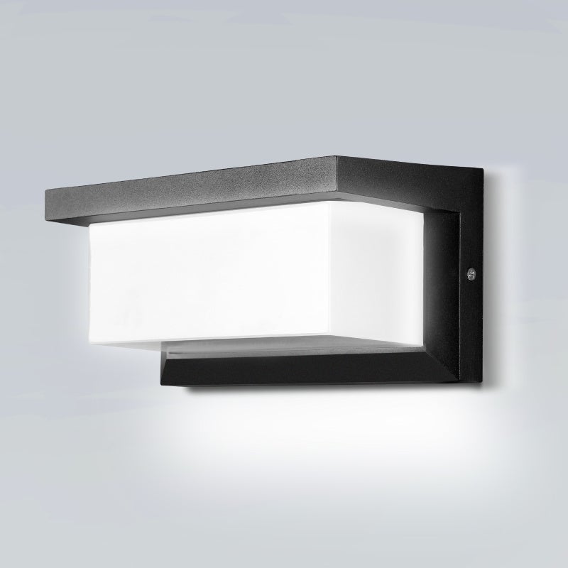 Kinkiet LED 18W, lampa ścienna do sypialni, IP65, czujnik, lampa do korytarza, zimna biel