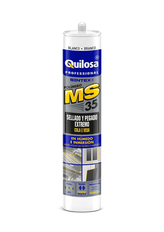 QUILOSA MS35 POLIMERO TOTAL BLANCO (TUBO 300 ML.