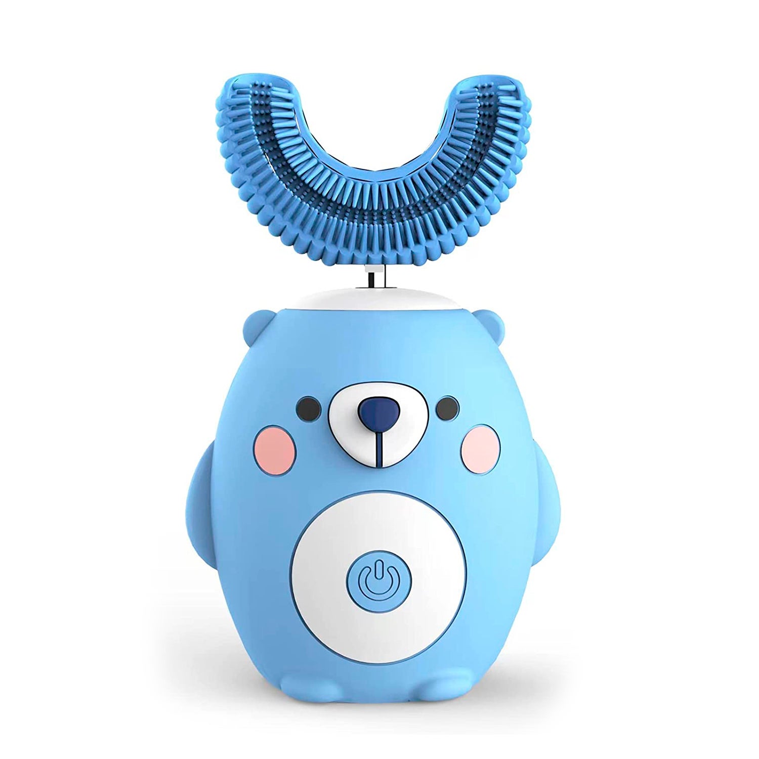 4 Spazzolini Per Bambini A Forma Di U - Setole In Silicone Morbido, 360°, Per Età 2-6 Anni - 2