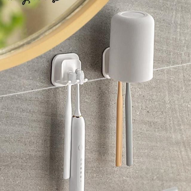 Porte Brosse à Dents, Support Brosse a Dent Electrique, Porte Brosse à Dents Mural Auto-adhésif, Porte Brosse à Dents Electrique - 4
