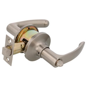 Paire De Loquets De Porte Victoriens En Chrome Poli Noir Pour Poignée De Porte Extérieure