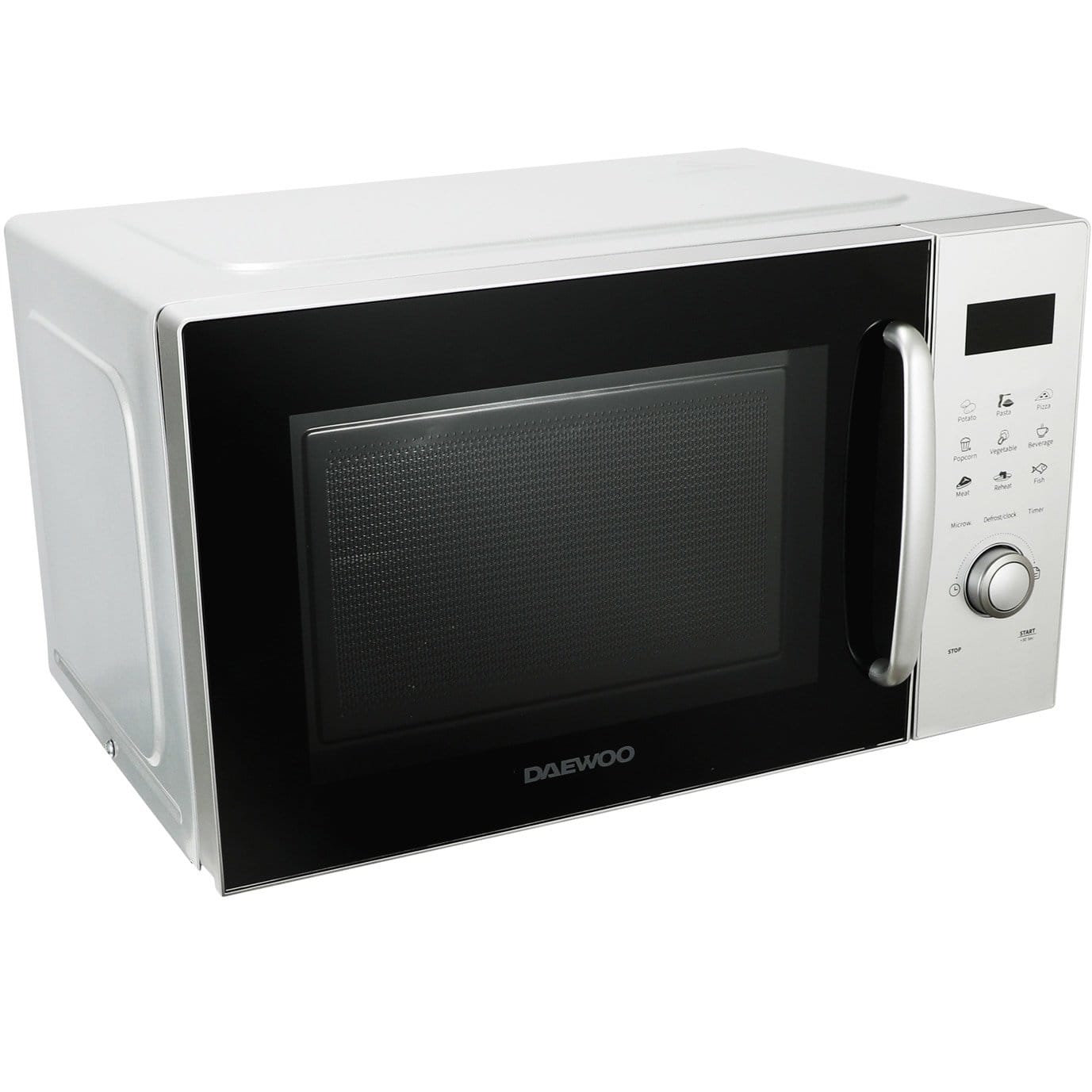 Cuptor cu Microunde Daewoo KOR-91RBS-2 | 23L, 800W, 8 Programe, Display LED