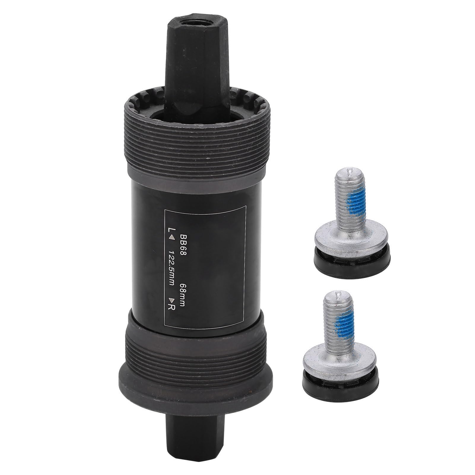 Pedalier De Bicicleta Cuadrado De 68mm - Eje De Acero, Rodamientos Sellados, Para MTB Y Carretera (Varias Longitudes De Eje)