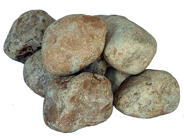Ciottoli Di Marmo Rosso Verona, Sacchi Da 25 Kg, Per Decorare Giardino E Aiuole