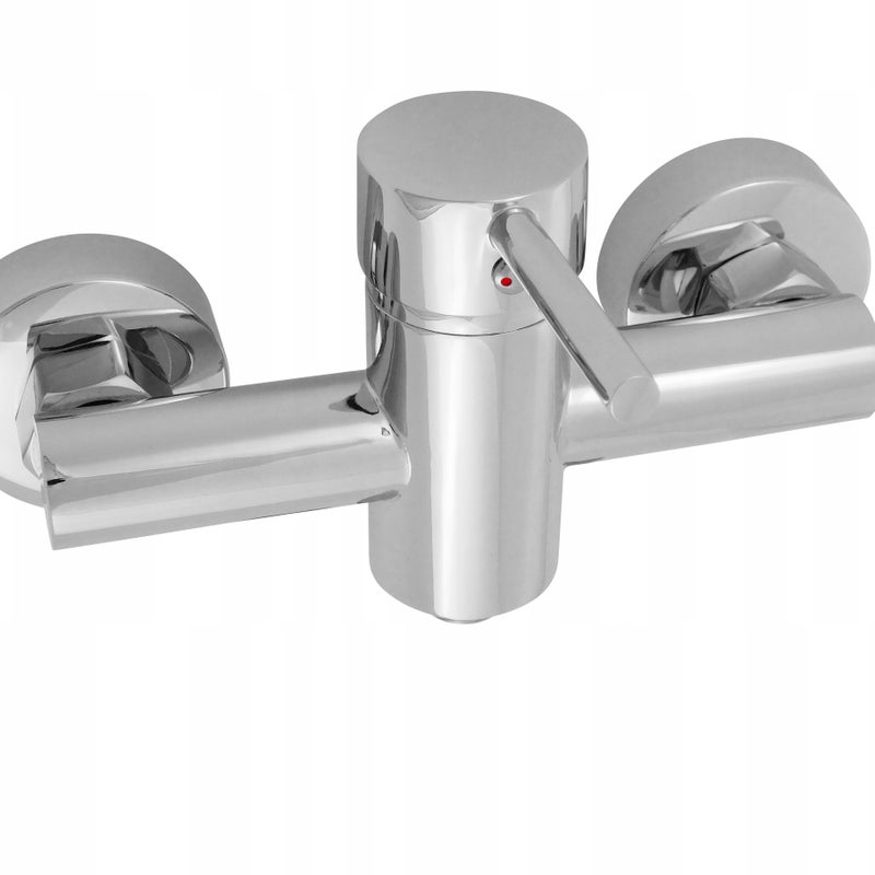 Bateria prysznicowa ścienna Estiva LENTINA Chrome srebrna