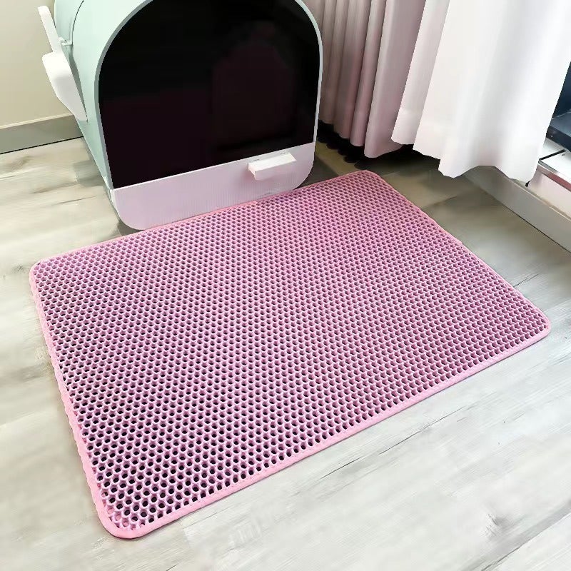Examen du Pecute Tapis de litière pour chat - Chat Chou