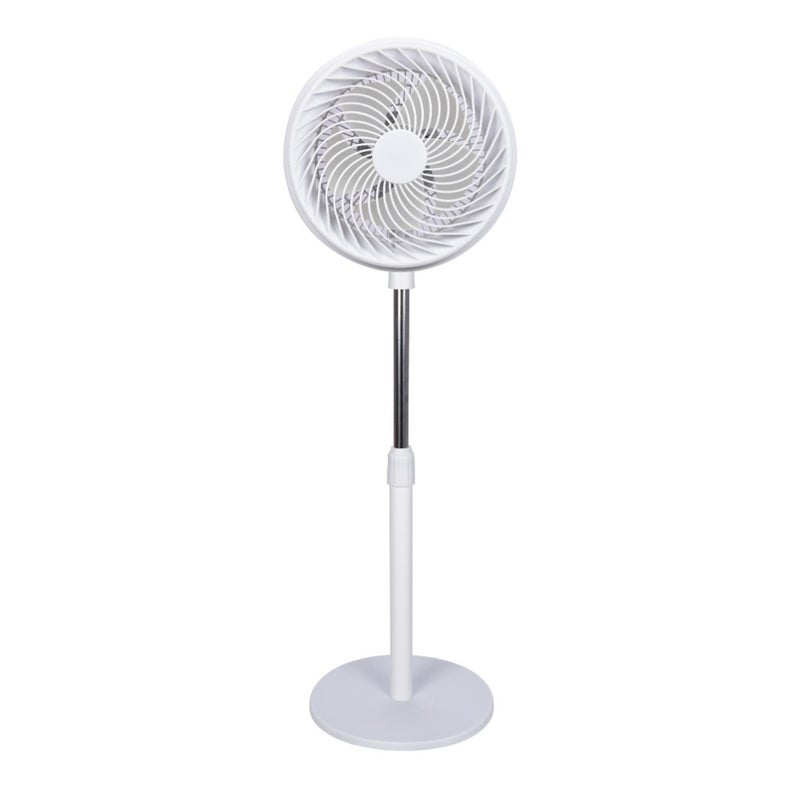 Wentylator stojący Wonderlamp Saroa oscylacyjny 3 prędkości (75 W) biały