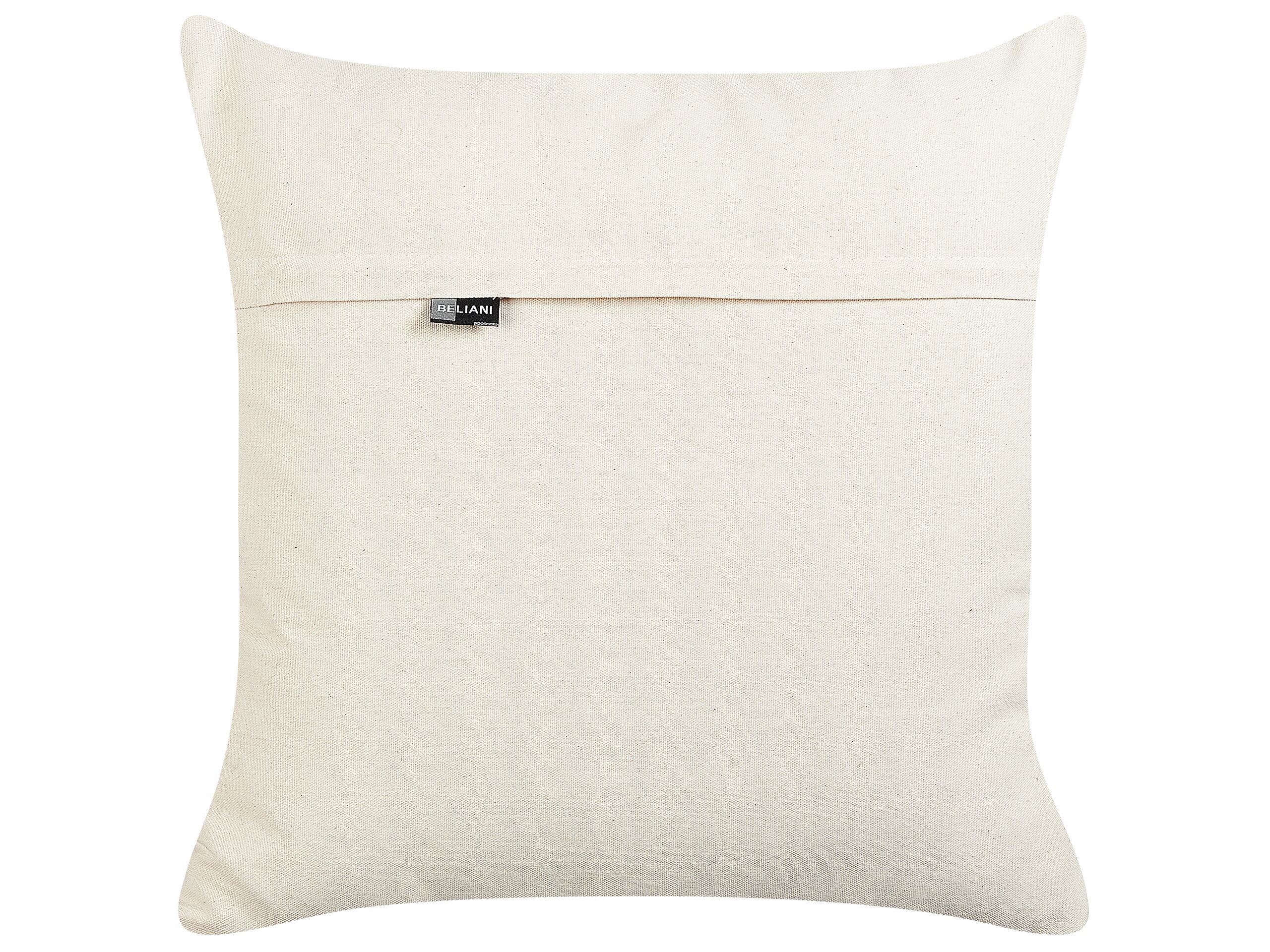 Set di 2 cuscini VELLORE Cotone 50 x 50 cm Multicolore Trama floreale - 4