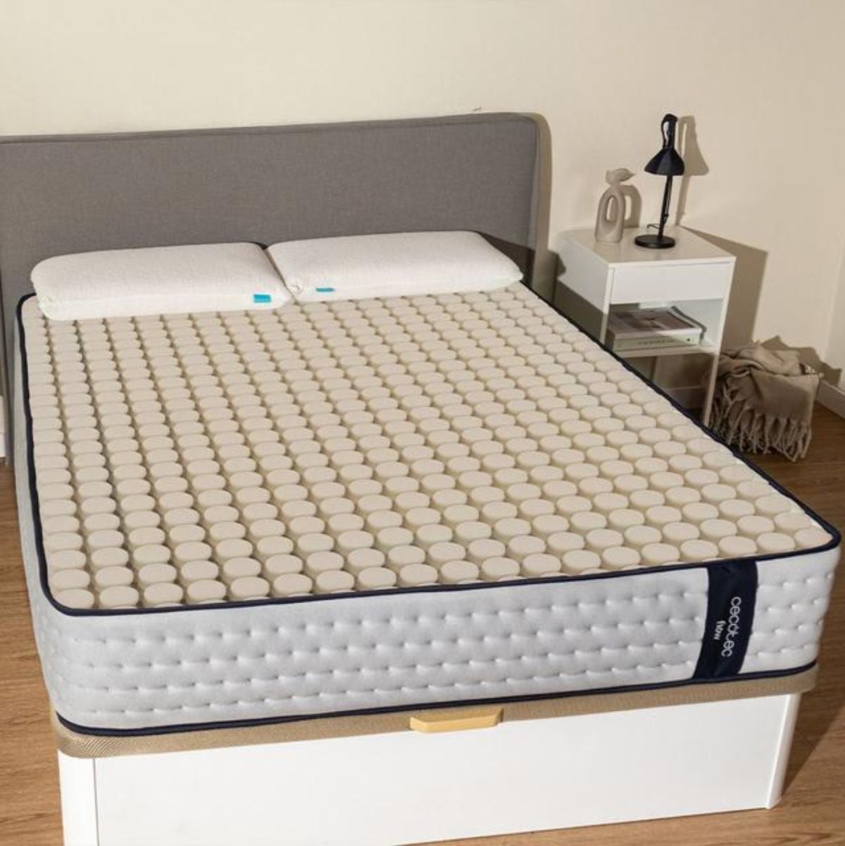 Colchón híbrido Cecotec Flow 6700 Hybrid 7 zonas blanco 26 cm - 3