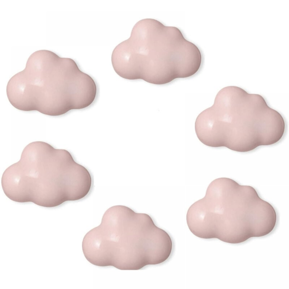 Poignées Tirette Céramique XL – Lot De 2 – Rose Et Vert Pâle – Style Shabby Chic