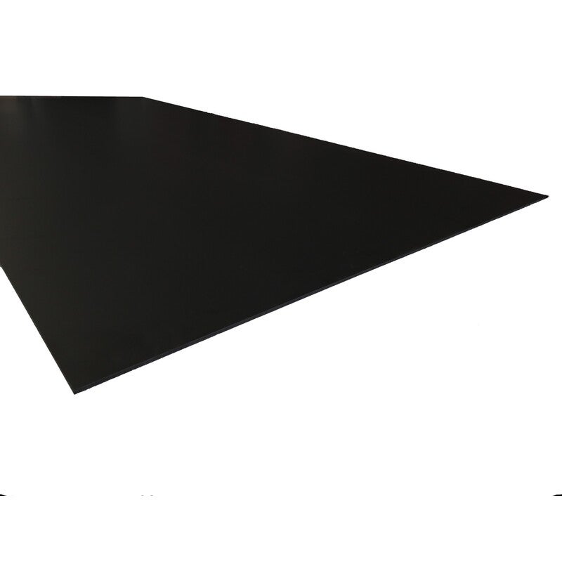 Pannello composito liscio nero 5mm (61x250cm) per edilizia - 3