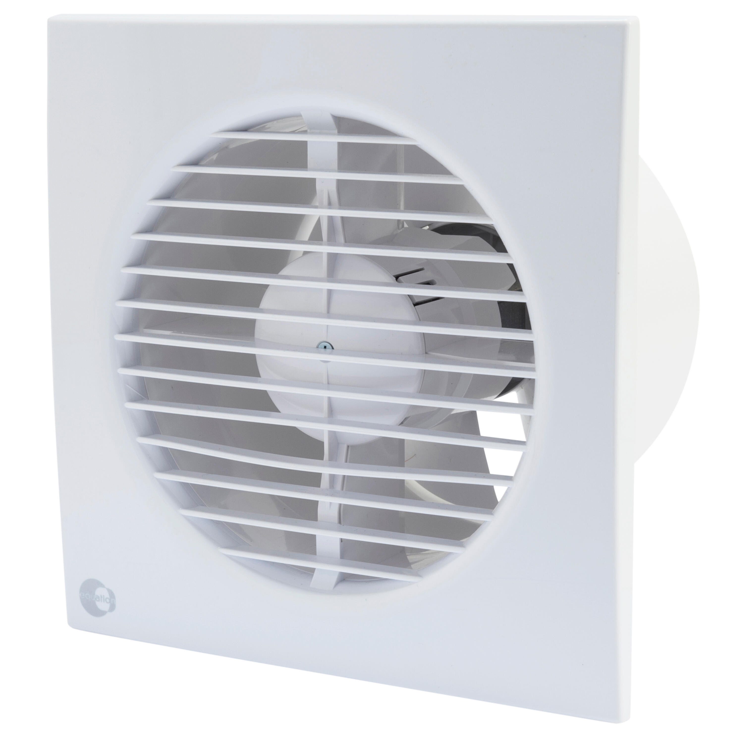 Wentylator wyciągowy przerywany z wyłącznikiem - Cichy - 205 x 205 mm - Ø 150 mm - 9 m² - 21W