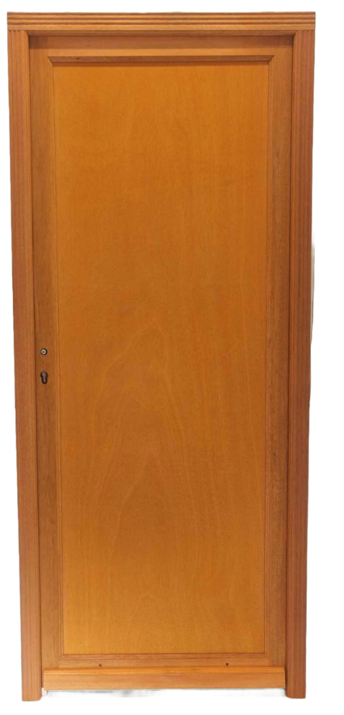 Porte De Service Bois Pleine Armagos, H.200 X L.90 Côte Tableau P.droit Gd Menuiseries - 2