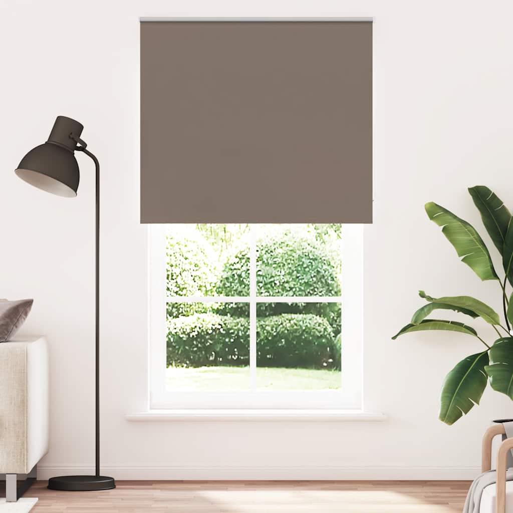Roleta zaciemniająca kawowa 120x210 cm Szerokość tkaniny vidaXL