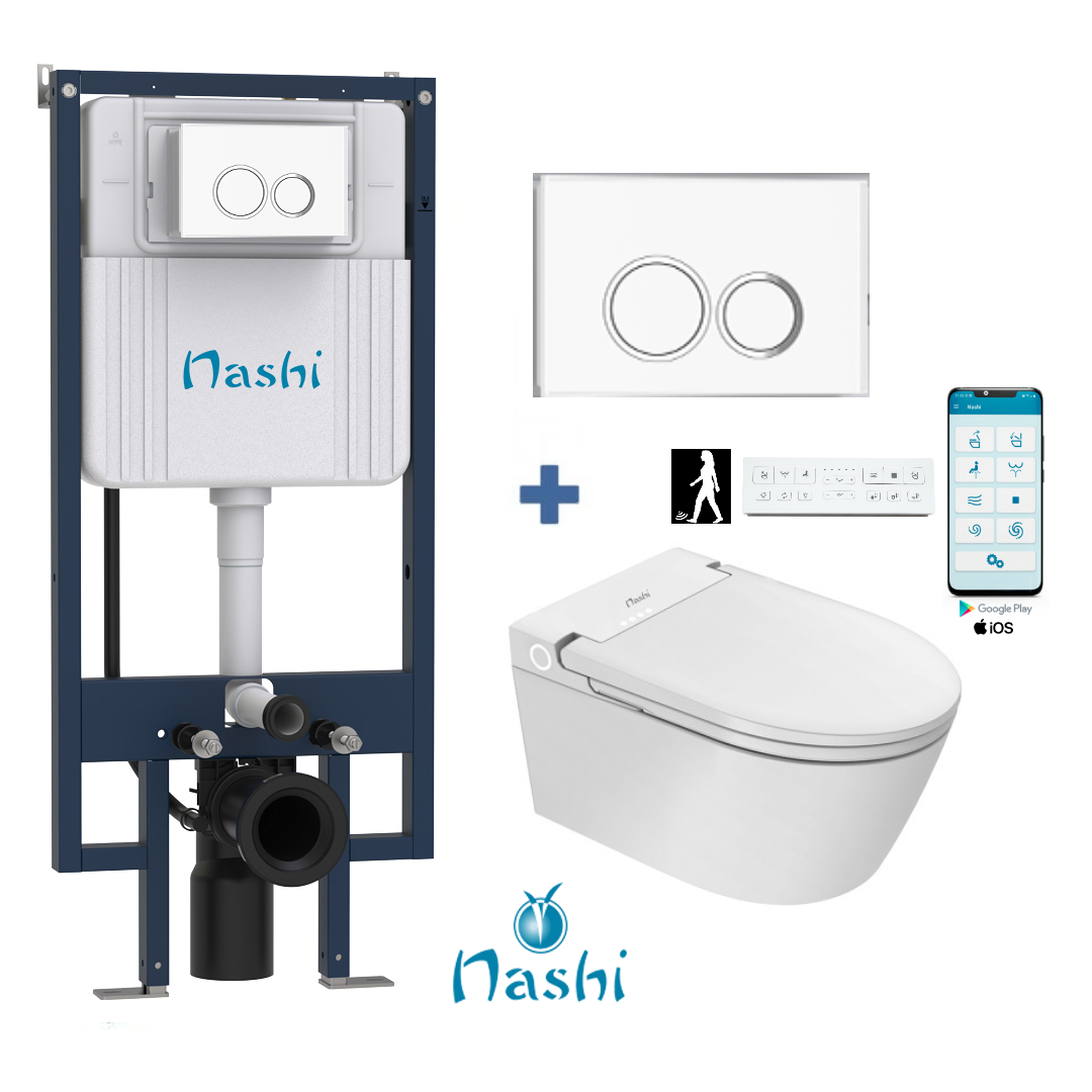 Pulsante Doppio Scarico Cromato Per WC – Sistema Di Ricambio Per Serbatoi A Scomparsa, ABS Cromato - 2