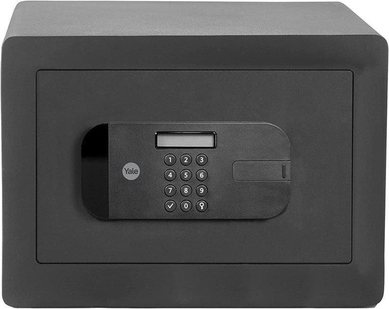 Yale Caja Fuerte Motorizada De Alta Seguridad Con Huella Digital Para El Hogar Azul , Leroy Merlin