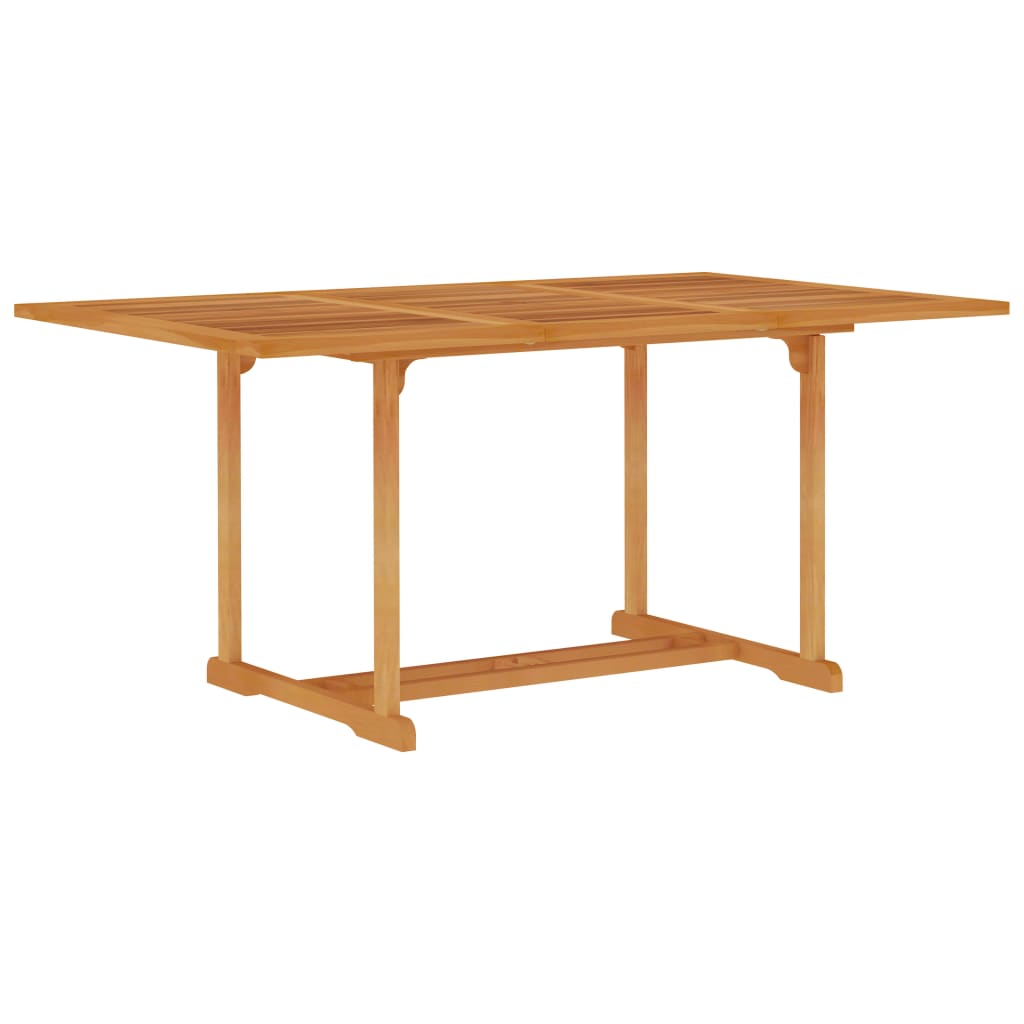 Maison Exclusive - Set da Pranzo da Giardino 7 pz in Legno Massello di Teak - 2