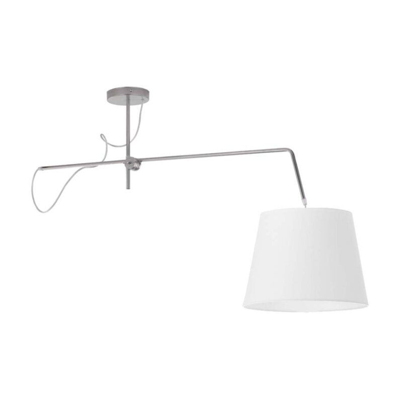 Lampa wisząca przegubowa sufitowa regulowana z abażurem stożek MODERN