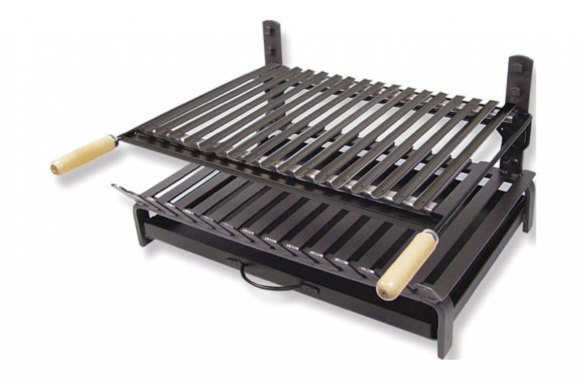 Imex-El Zorro Parrilla Barbacoa Hierro 60X43x33cm 71406 , Leroy Merlin