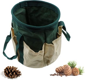 Sac à Outils De Jardin MKYRLX Imperméable - 10 Poches Et Capacité 20lbs Oxford