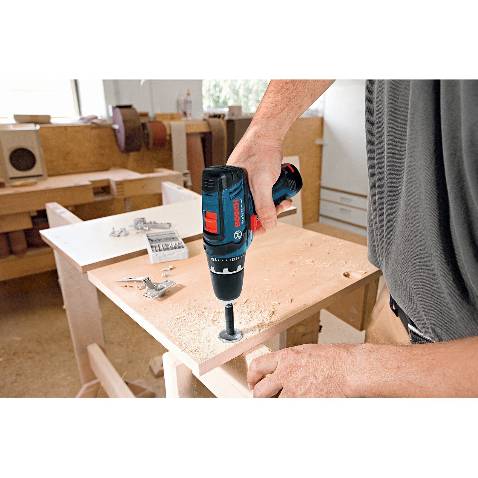 Bosch wiertarko-wkrętarka akumulatorowa GSR 12V-15 / 1x akumulator 3,0 Ah + ładowarka - 5