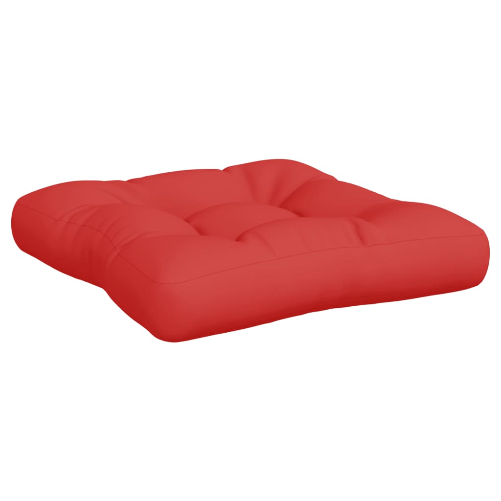 Maison Exclusive - Cojines para palets 2 unidades tela rojo - 6