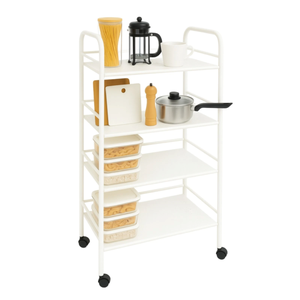 Carrello portaoggetti con 3 cassetti e chiusura a chiave - Chinesport