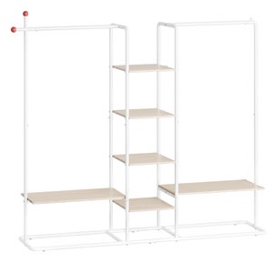 Lot De 2 Tringles à Vêtements Extensibles 30-51cm - Gain De Place Armoire | Range-pantalons