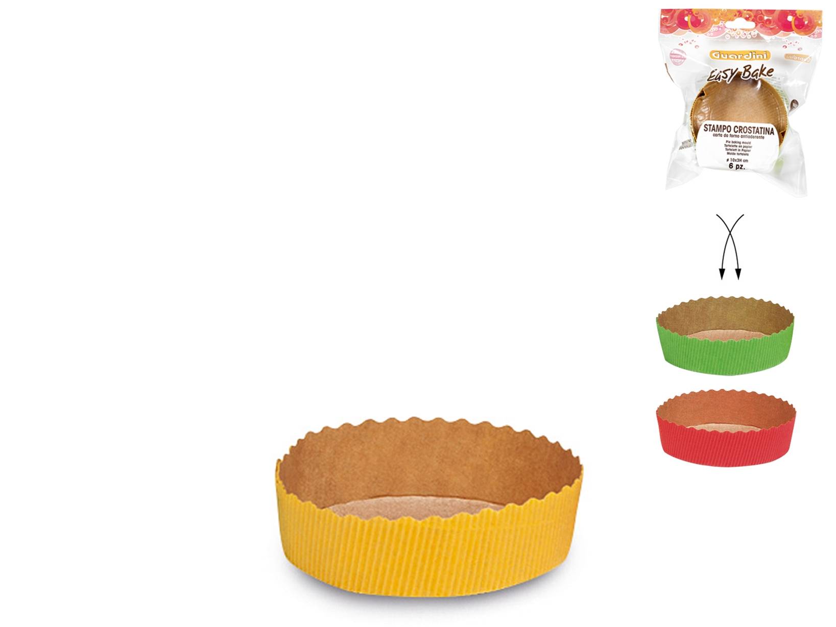 Pirotines De Papel Para Horno 7 Cm - 100 Unidades | Colores Variados, Aptos Para Muffins Y Pasteles, Máximo 220°C