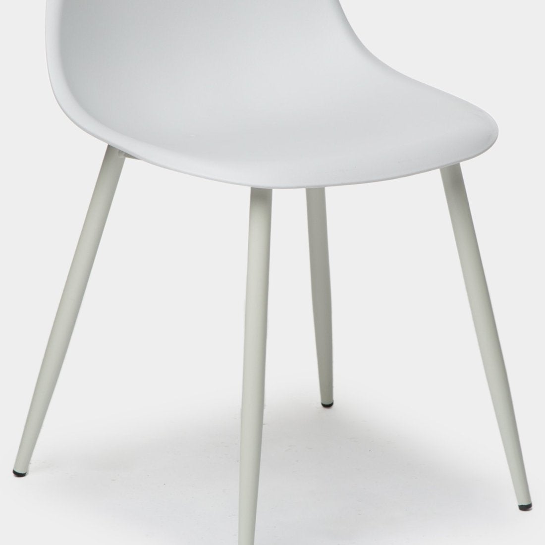 Sedia in polipropilene bianco Nina - 9