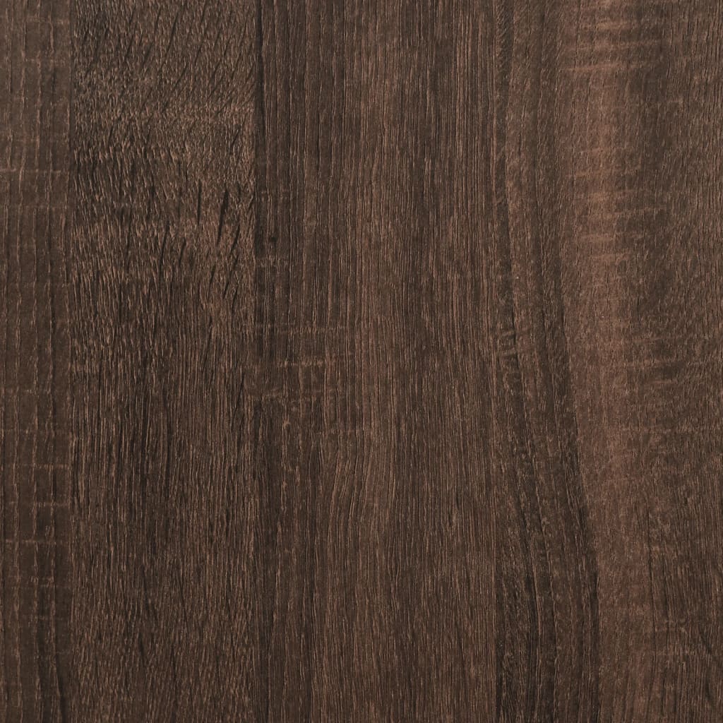Bibliothèque chêne marron 68,5x32x68,5 cm bois d'ingénierie vidaXL - 8