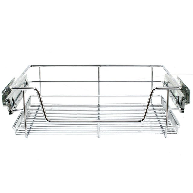 KuKoo – 5 Paniers Coulissants pour Placard ou Cabinet de Cuisine de 60cm. Tiroirs coulissants à système de fermeture