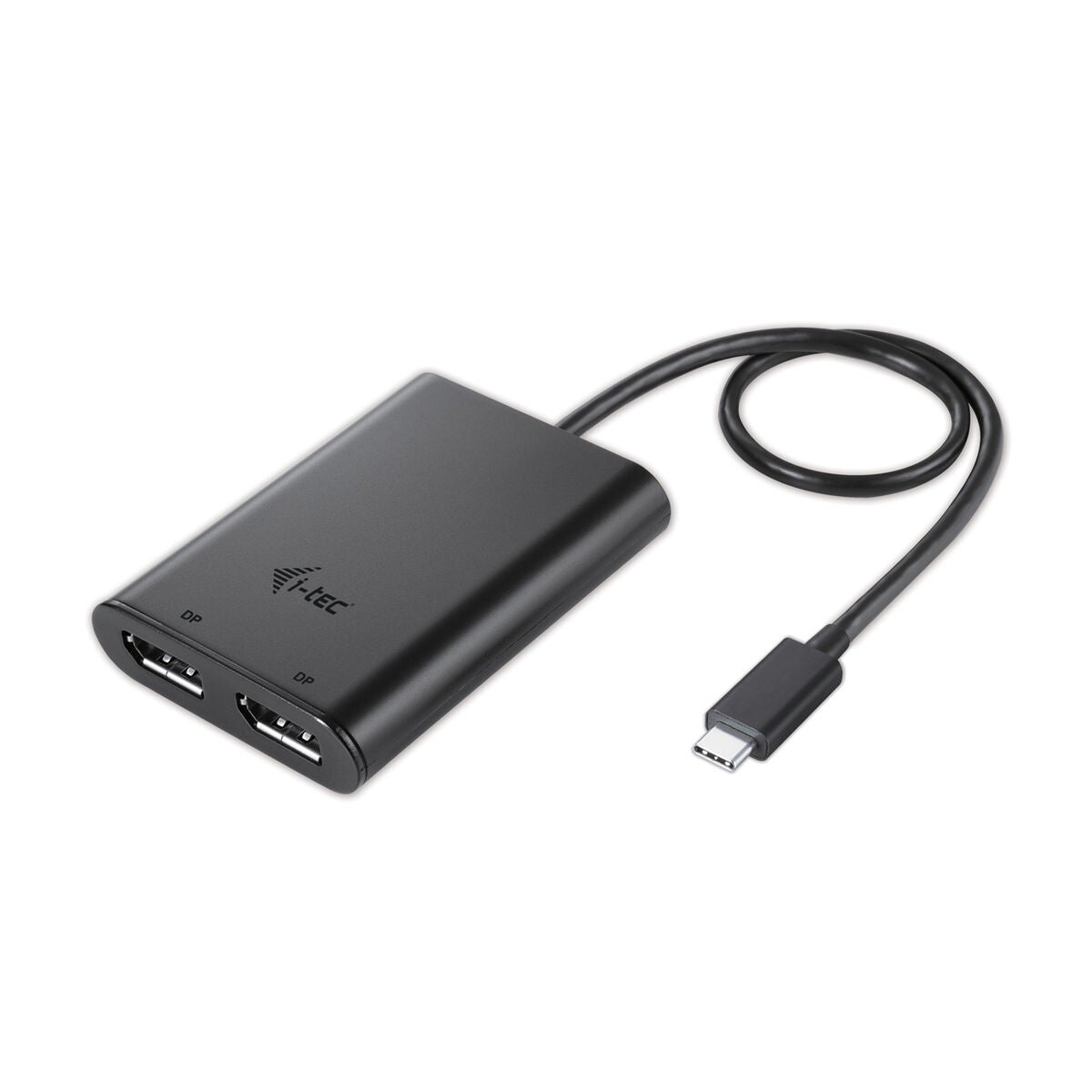 Adapter wideo i-tec USB-C 3.1 Dual DisplayPort 4K z Thunderbolt 3 czarny