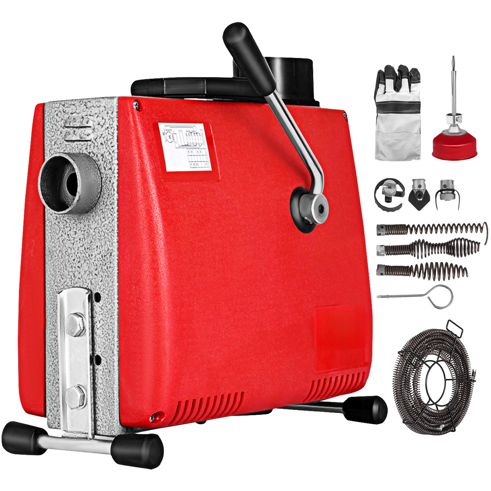 Machine Deboucheur electrique VEVOR 250 W 400 tr / min Machine de ...
