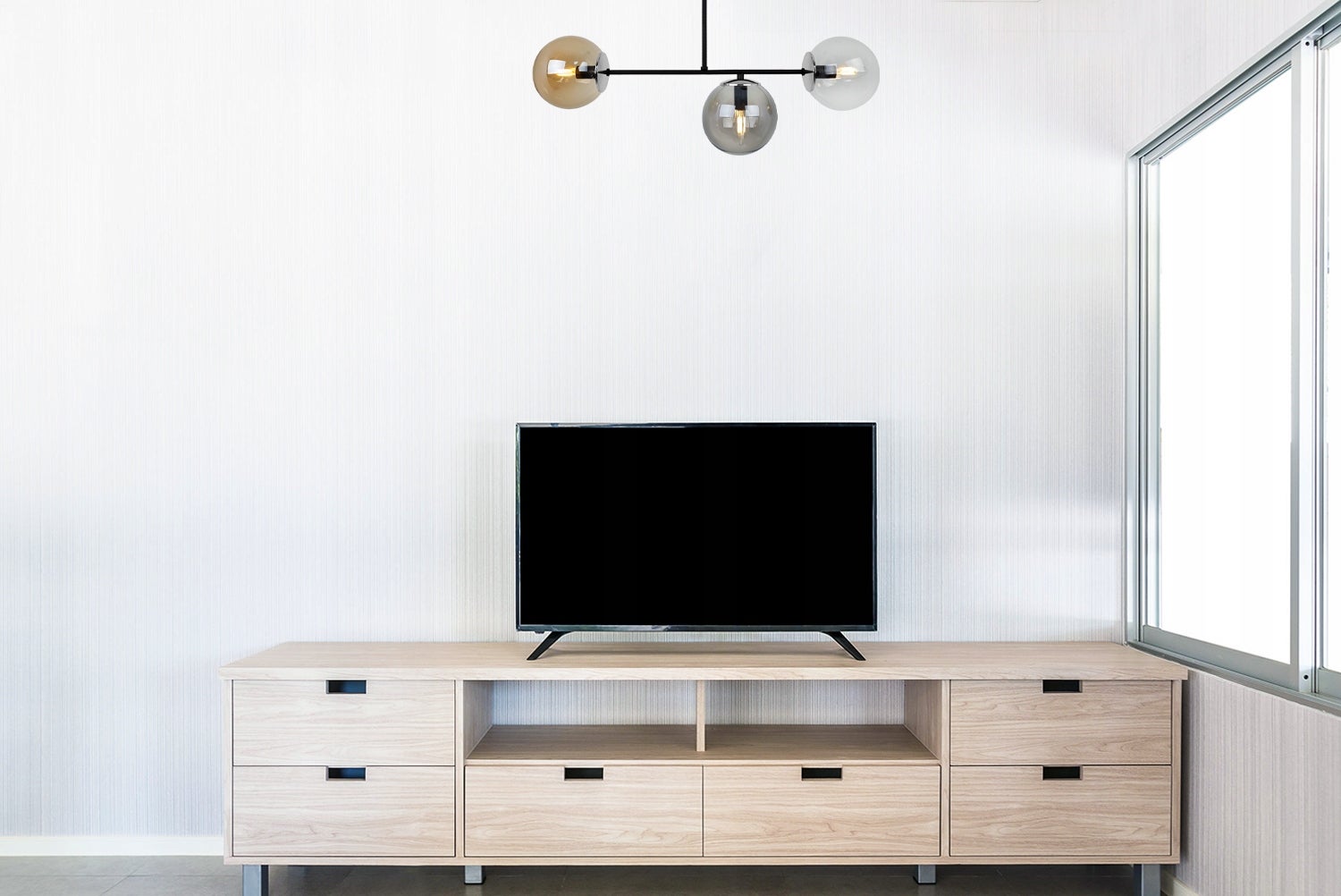 Lampa sufitowa wisząca modern 3xE14 klosz okrągły wielokolorowy Light Home LH - 4