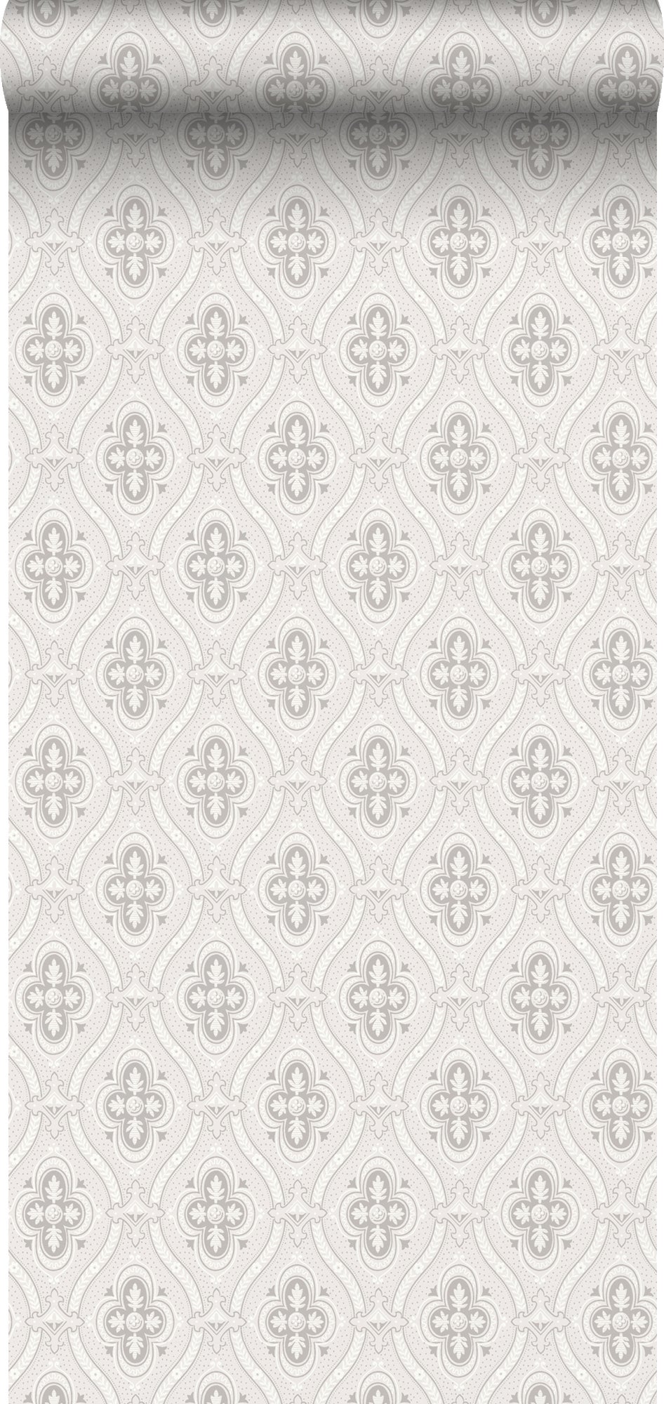 Tapeta ozdoby retro szarymIbiałym - 53 cm x 10.05 m - BORASTAPETER