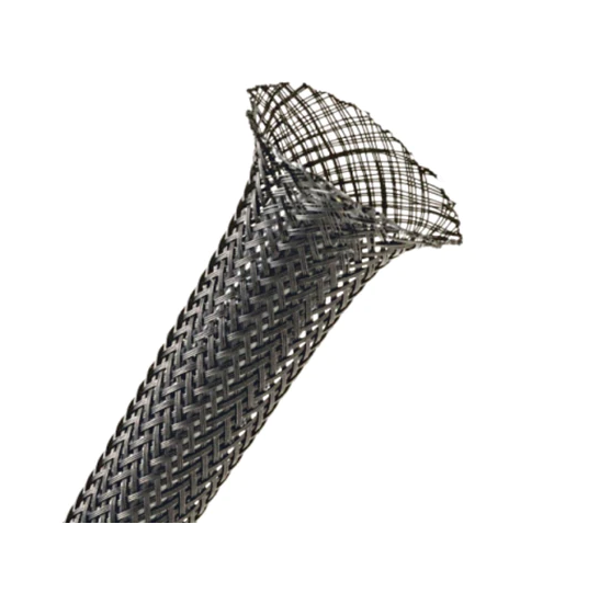 Protezione Cavi Antitaglio Guaina Calza Per Cavi BB20/10 Nero - 10mt, Diametro 16-22mm, Protezione Antitaglio, Polietilene Rivestimento Cavi Polietilene