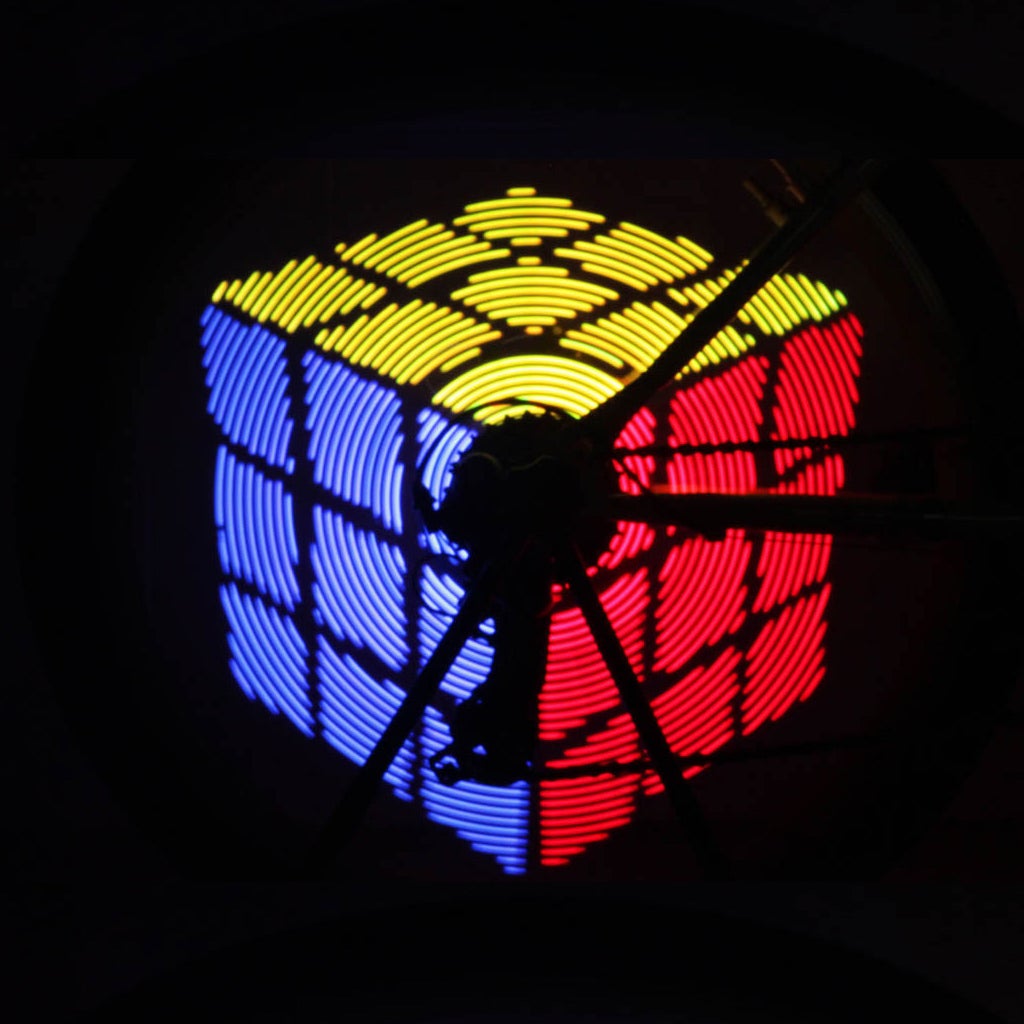 Luci LED Per Raggi Bicicletta - Set Da 5 Colorati, 3 Modalità, Impermeabili - Foto 10