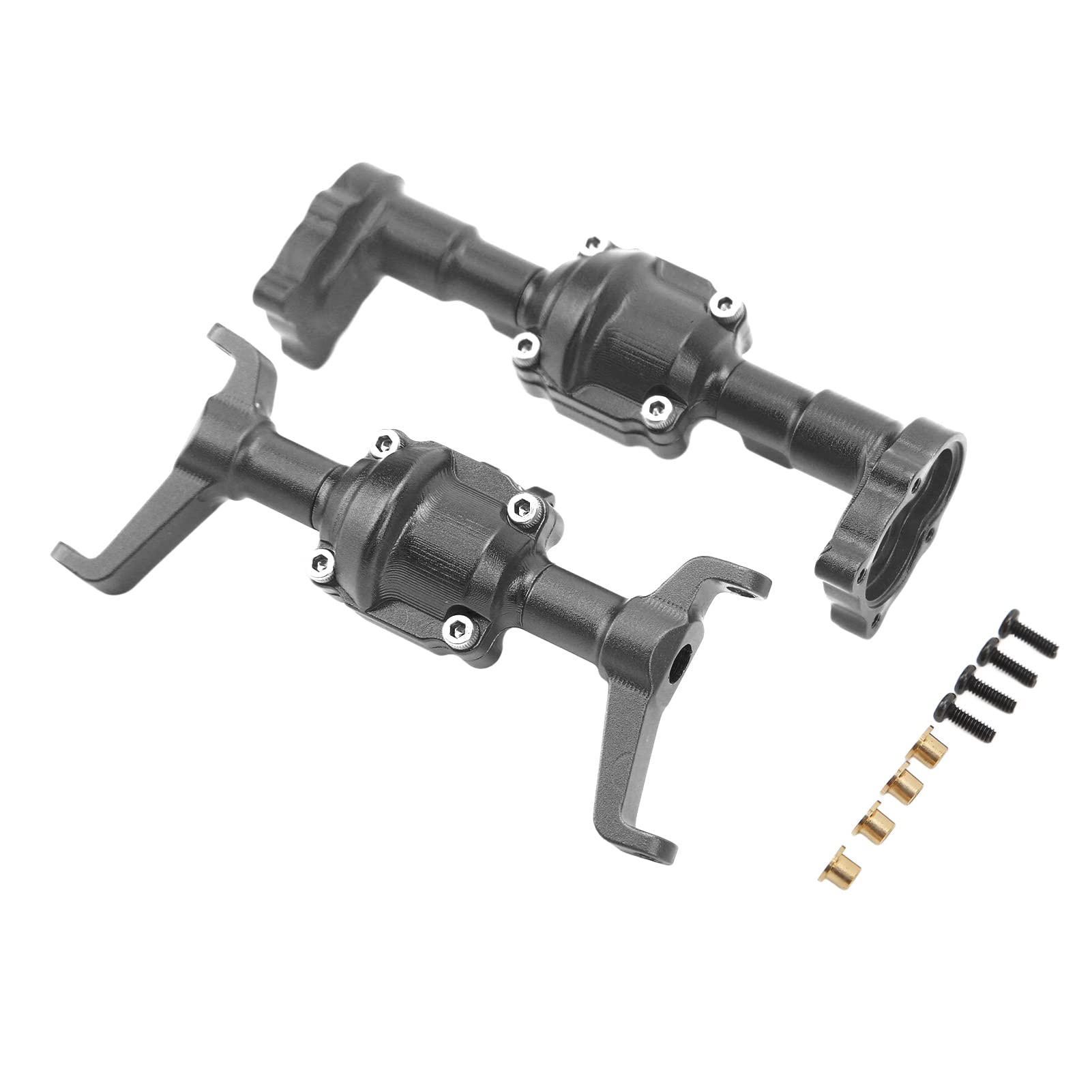 Couvercle De Boîte De Vitesses RC En Alliage D’Aluminium – Avant/Arrière Pour Traxxas Latrax Teton 1/18 – Pièce De Mise à Niveau Bleue